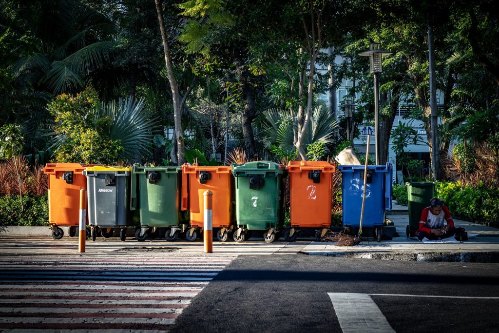 Municipal Trash Cans, Dumpsters, Garbage Bins